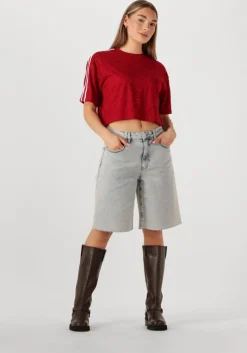 grijze catwalk junkie shorts loose fit jorts