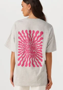 grijze catwalk junkie t-shirt oversized graphic tshirt