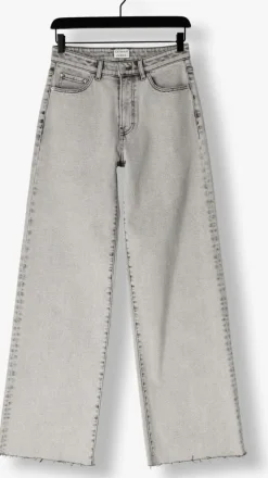 grijze catwalk junkie wide jeans loose fit jeans