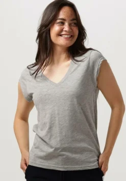 grijze cc heart t-shirt basic v-neck tshirt