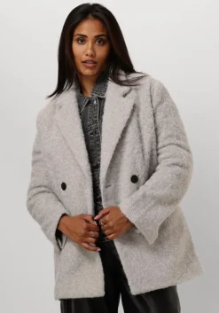 grijze circle of trust mantel anny jacket