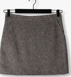 grijze circle of trust minirok rebecca skirt