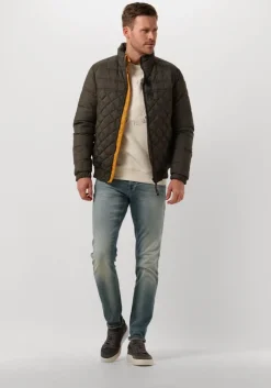 grijze clay lage sneakers lpenzo