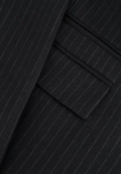 grijze co'couture blazer ida pin single oversized blazer