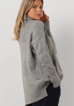 grijze co'couture coltrui maja roll neck