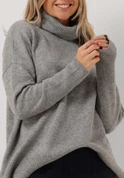 grijze co'couture coltrui maja roll neck