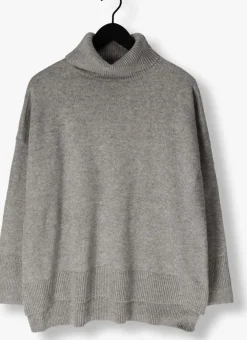 grijze co'couture coltrui maja roll neck