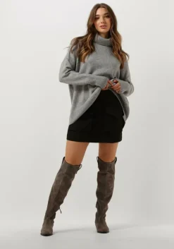 grijze co'couture coltrui maja roll neck