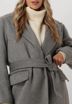 grijze co'couture mantel harry coat