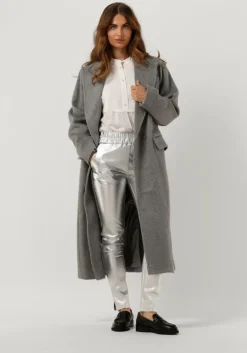 grijze co'couture mantel harry coat