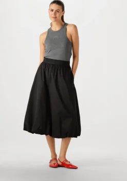 grijze co'couture top saharacc embroidery tank top