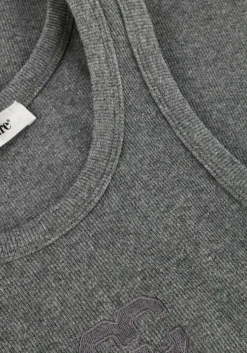 grijze co'couture top saharacc embroidery tank top