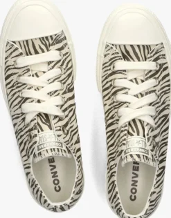 grijze converse lage sneakers chuck taylor all star low