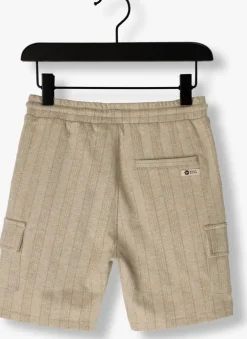 grijze daily7 korte broek check cargo short