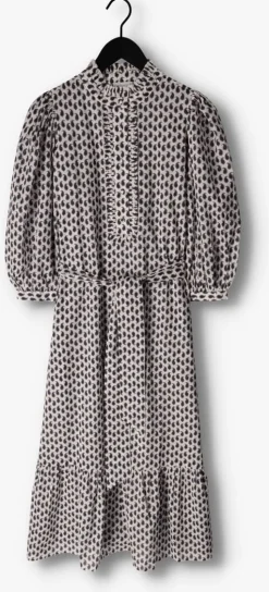 grijze dea kudibal midi jurk my ns (co)