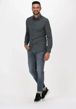 grijze drykorn casual overhemd ruben 136170