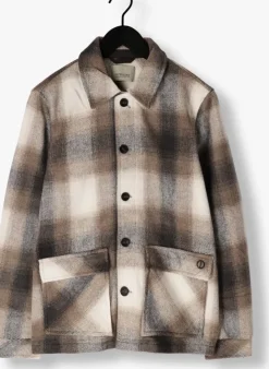 grijze dstrezzed jack key check jacket