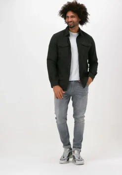 grijze dstrezzed t-shirt mc. queen basic tee organic slub jersey