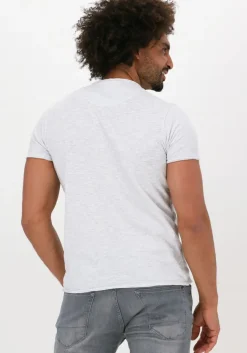 grijze dstrezzed t-shirt mc. queen basic tee organic slub jersey