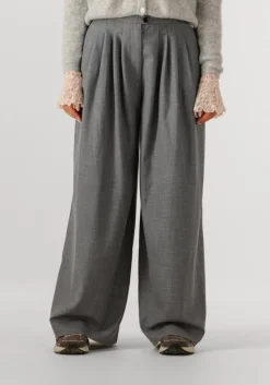 grijze edited pantalon sandy trousers