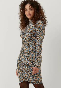 grijze envii mini jurk enmacro ls dress aop 6921