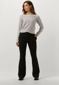 grijze fiveunits flared broek clara 555