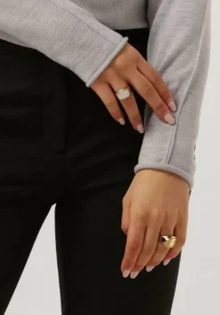 grijze fiveunits flared broek clara 555