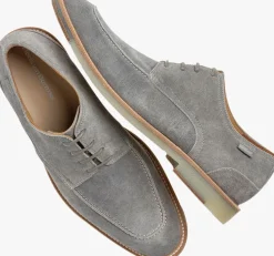 grijze floris van bommel veterschoenen sfm-30286 de lexer