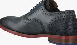 grijze floris van bommel nette schoenen sfm-30229