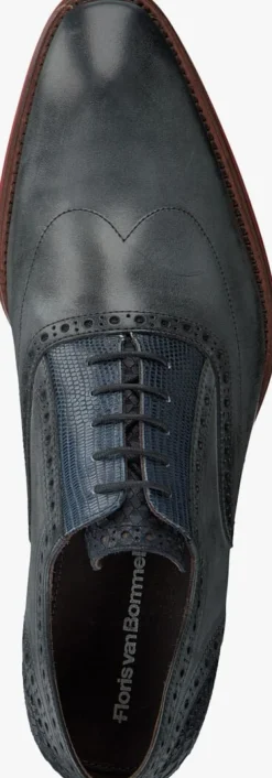 grijze floris van bommel nette schoenen sfm-30229