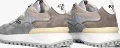 grijze floris van bommel lage sneakers sfm-10152