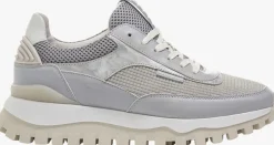 grijze floris van bommel lage sneakers sfw-10100