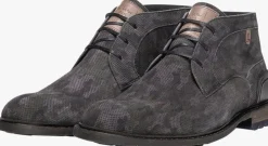 grijze floris van bommel nette schoenen sfm-50159 crepi