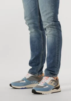 grijze floris van bommel hoge sneakers sfm-10154 de treener