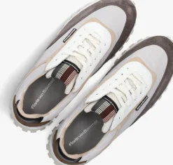 grijze floris van bommel lage sneakers sfm-10157 de grommer