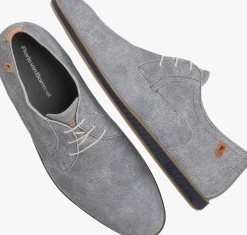 grijze floris van bommel veterschoenen sfm-30220 presli