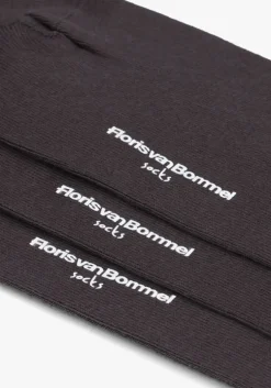 grijze floris van bommel sokken de katoener