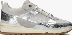 grijze floris van bommel lage sneakers sfw-10132 mari