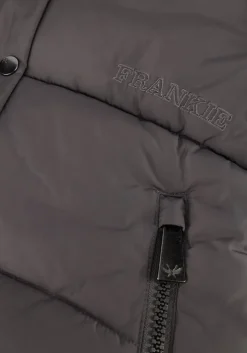 grijze frankie & liberty gewatteerde jas pippa puffer coat