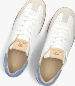 grijze fred de la bretoniere lage sneakers pearl reza