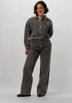 grijze freebird straight leg jeans melody