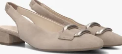 grijze gabor slingbacks 521
