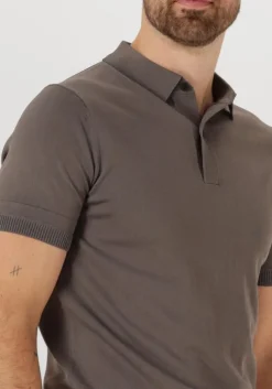 grijze genti polo polo button ss k2046-1260