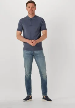 grijze genti polo polo zip ss k2053-1260