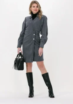 grijze gestuz mini jurk glendagz short dress