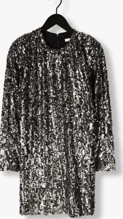 grijze gestuz mini jurk salinagz dress