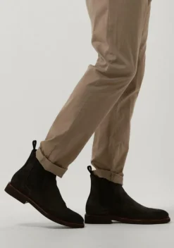 grijze giorgio chelsea boots 32701