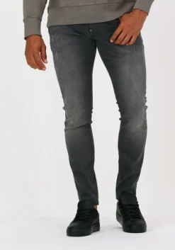 grijze g-star raw skinny jeans 6132 - slander grey r superstr