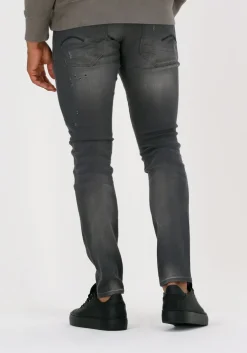 grijze g-star raw skinny jeans 6132 - slander grey r superstr