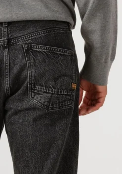 grijze g-star raw straight leg jeans dakota regular straight